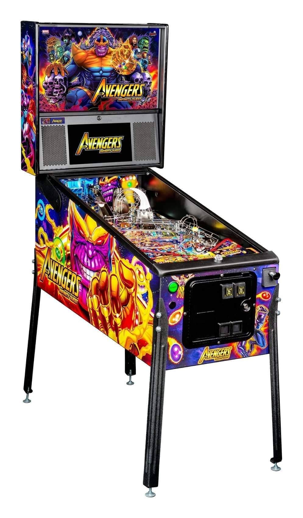 Avengers: Infinity Quest Premium Pinball Machine by Stern Pinball for sale in Australia