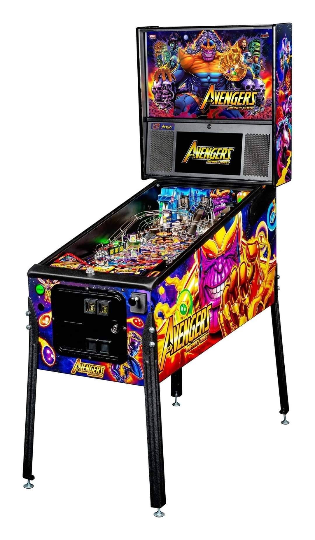 Avengers: Infinity Quest Premium Pinball Machine by Stern Pinball for sale in Australia