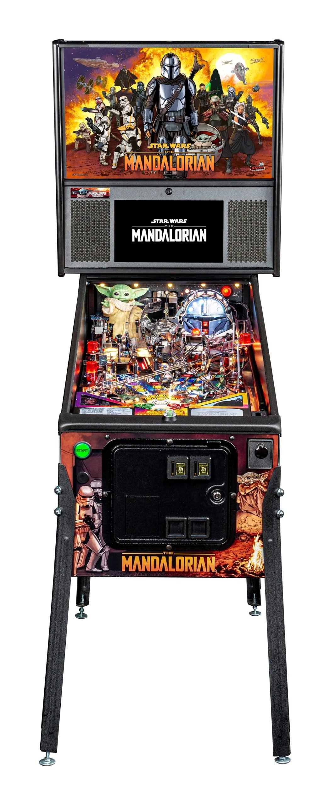 Mandalorian Premium Pinball Machine by Stern Pinball for sale in Australia