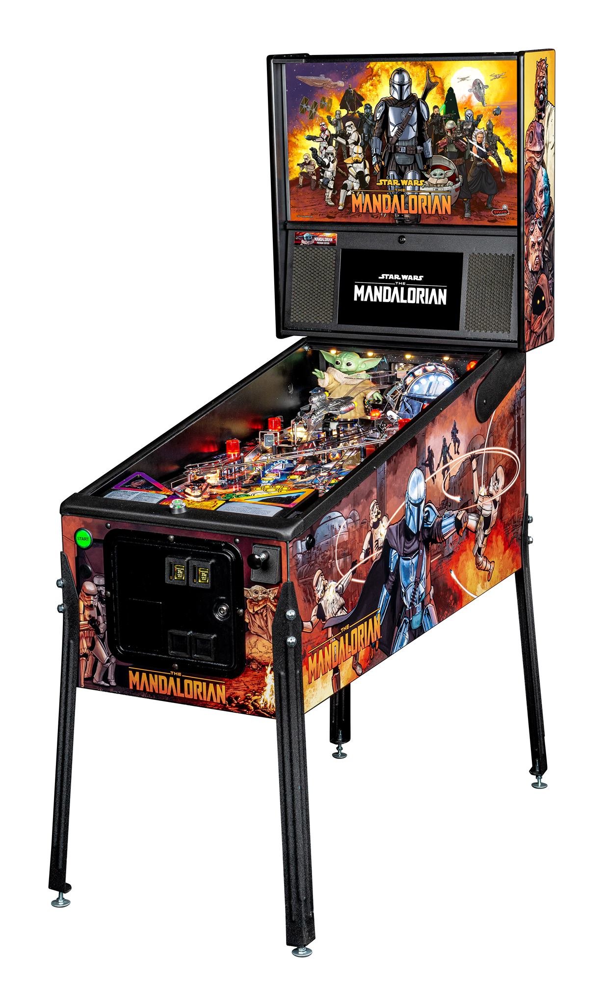 Mandalorian Premium Pinball Machine by Stern Pinball for sale in Australia