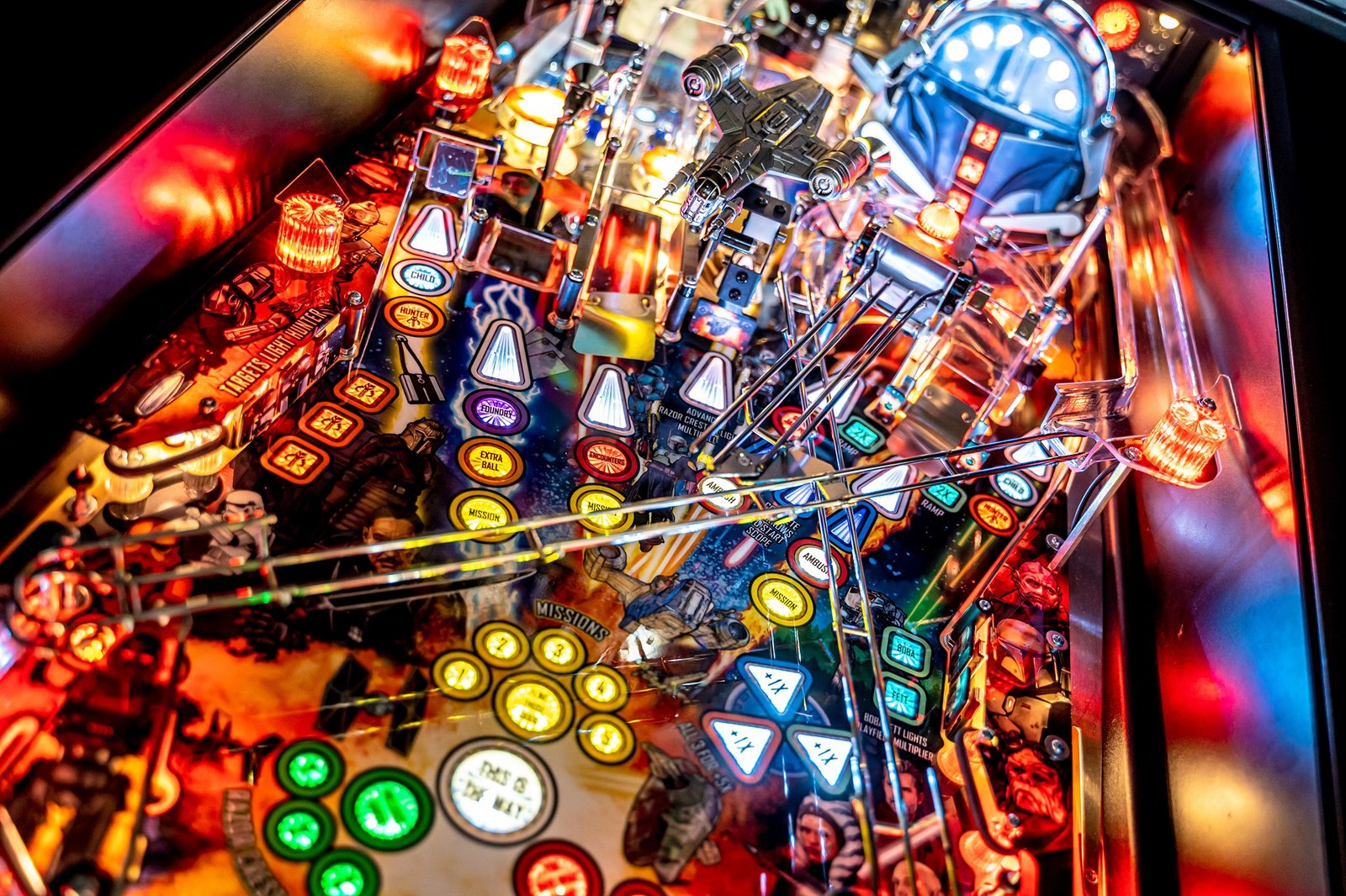 Mandalorian Premium Pinball Machine by Stern Pinball for sale in Australia
