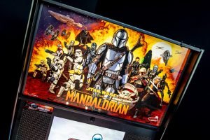 Mandalorian Premium Pinball Machine by Stern Pinball for sale in Australia