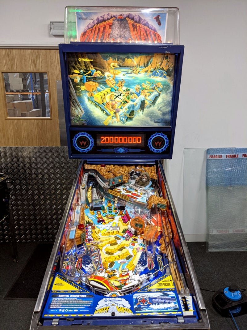 White Water Pinball Machine for sale in Australia