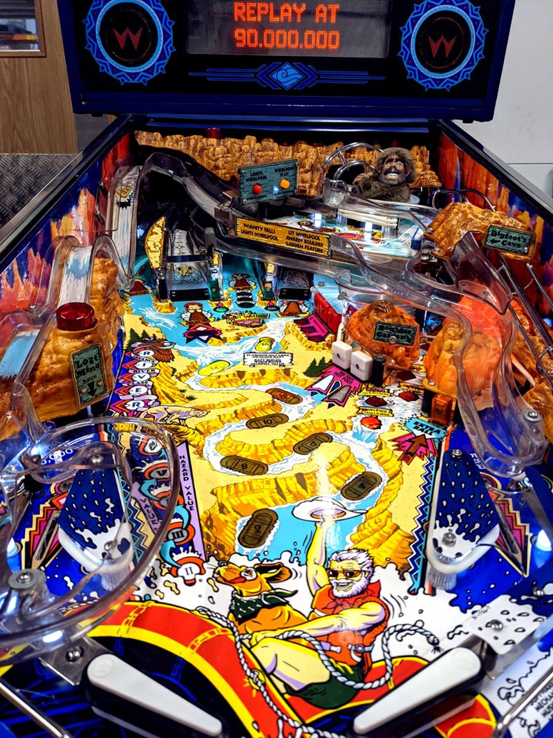 White Water Pinball Machine for sale in Australia