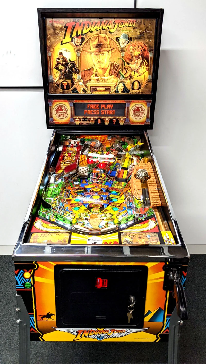 Indiana Jones Pinball Machine for sale in Australia
