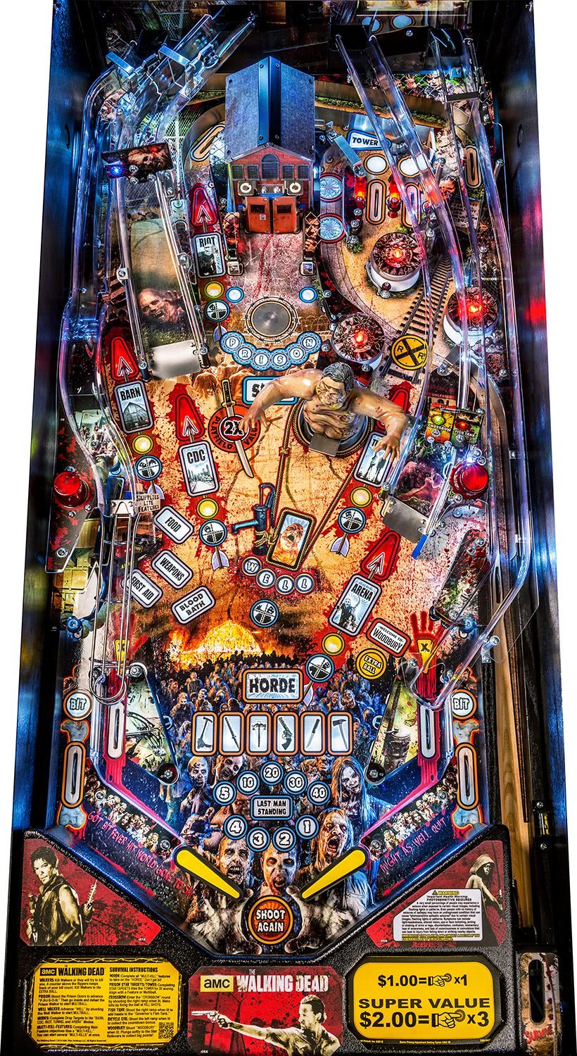 The Walking Dead Pro Pinball Machine by Stern Pinball for sale in Australia