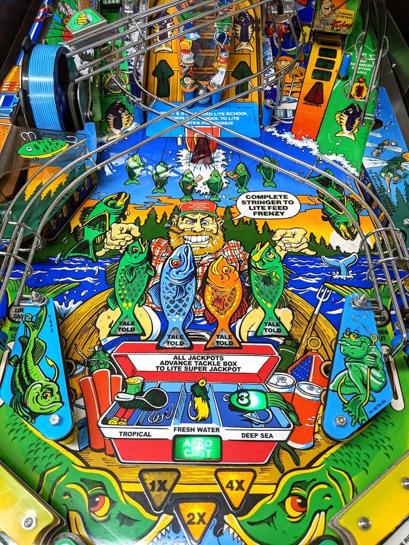 Fish Tales Pinball Machine by Williams for sale in Australia