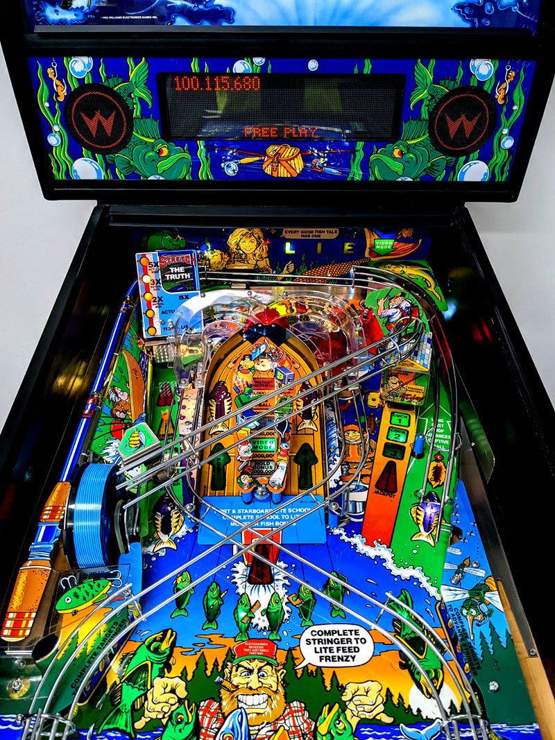 Fish Tales Pinball Machine by Williams for sale in Australia