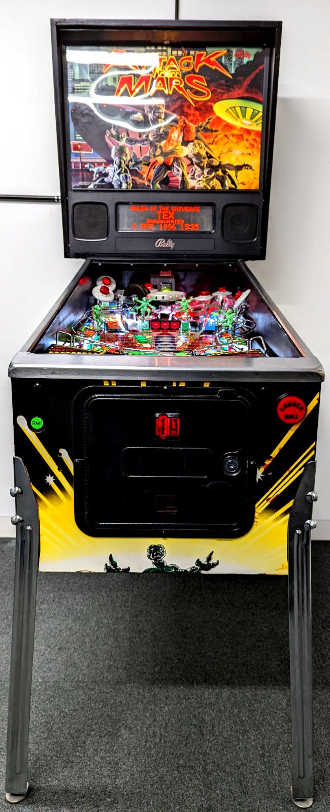 Attack from Mars Pinball Machine for sale in Australia