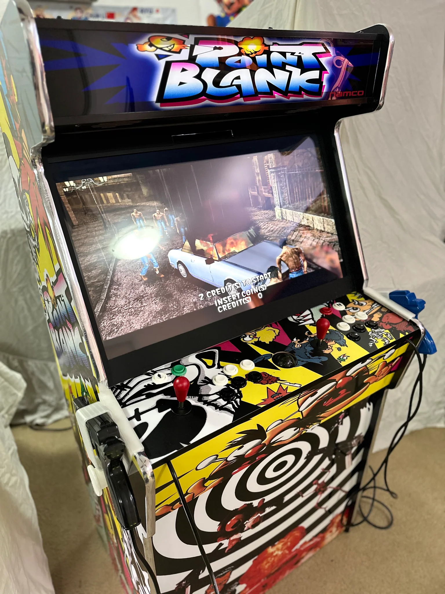 Alpha-Promax Upright Shooter Arcade Machine for sale in Australia