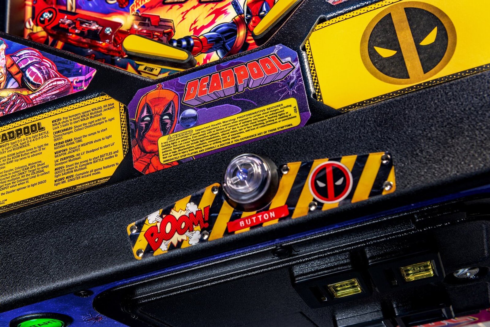 Deadpool Pro Pinball Machine by Stern Pinball for sale online Australia