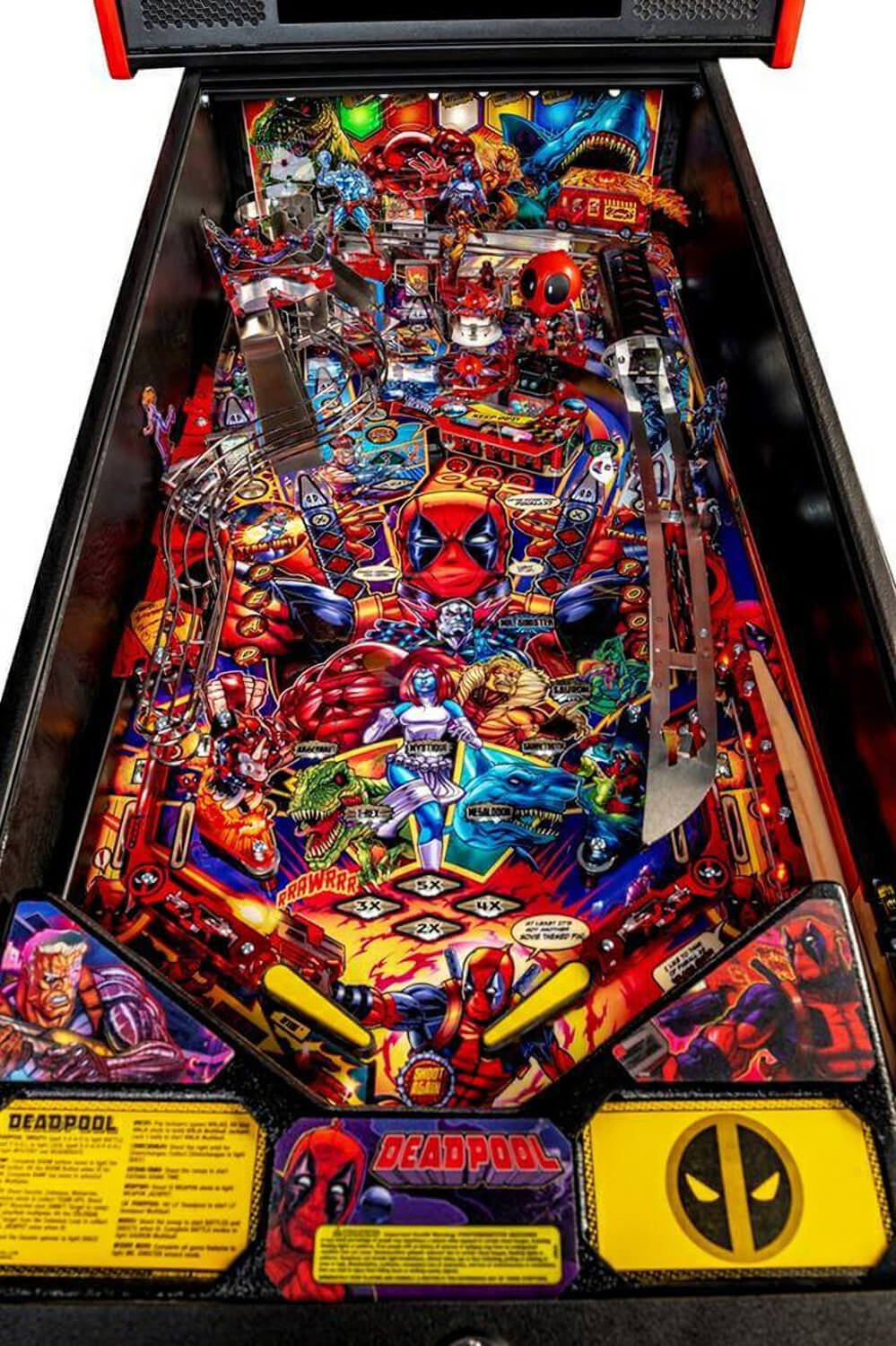 Deadpool Pro Pinball Machine by Stern Pinball for sale online Australia
