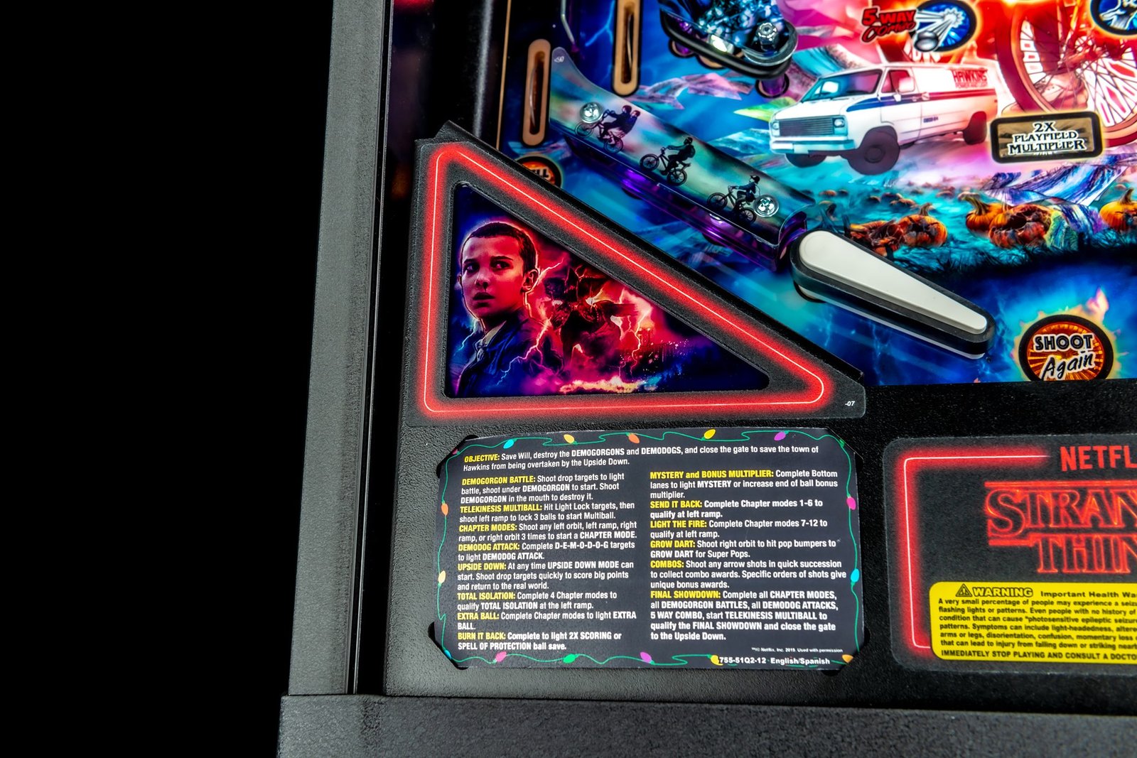 Stranger Things Premium Pinball Machine by Stern Pinball for sale in Australia