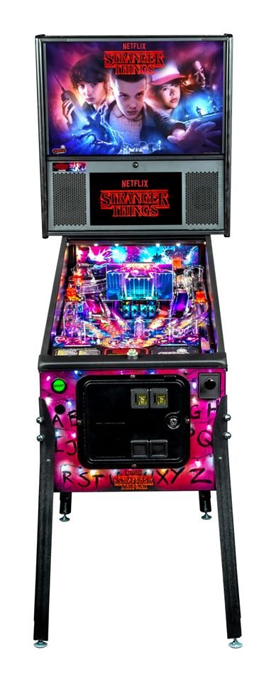 Stranger Things Pro Pinball Machine by Stern Pinball for sale in Australia
