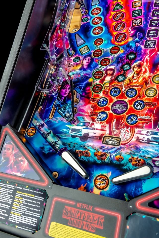 Stranger Things Premium Pinball Machine by Stern Pinball for sale in Australia