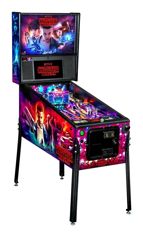 Stranger Things Pro Pinball Machine by Stern Pinball for sale in Australia