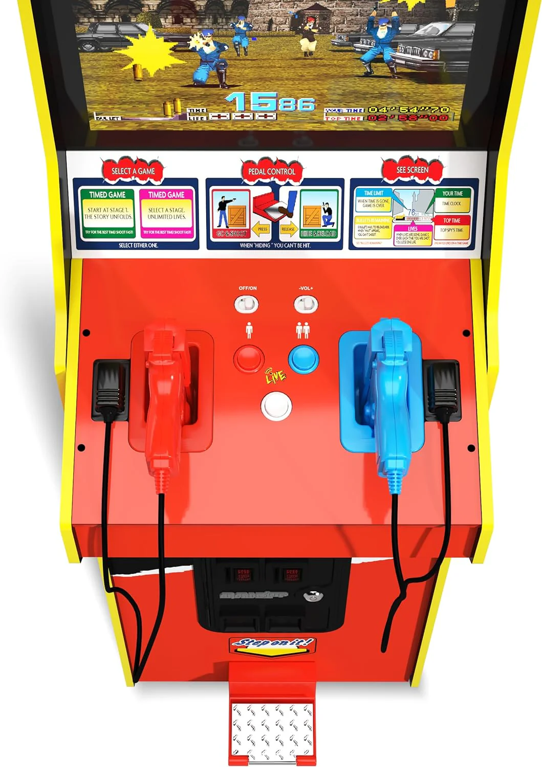 Arcade1Up Time Crisis 2-Player Arcade Machine for sale in Australia