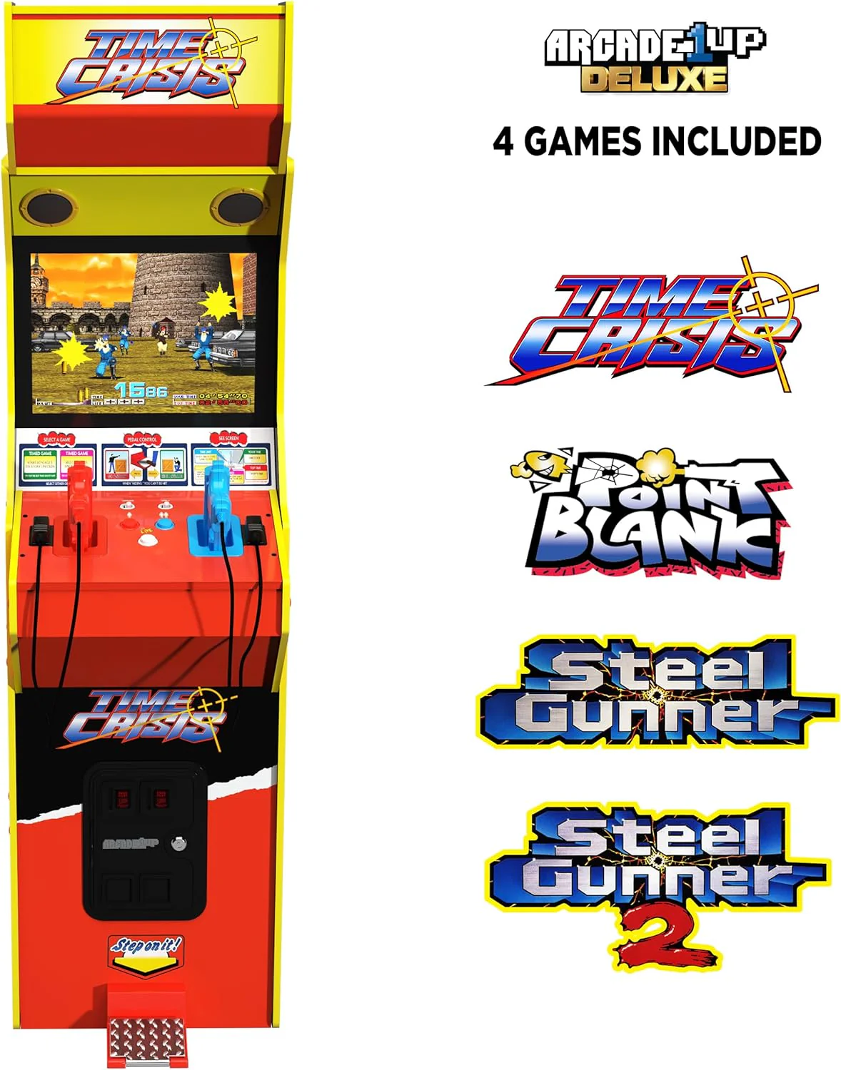 Arcade1Up Time Crisis 2-Player Arcade Machine for sale in Australia