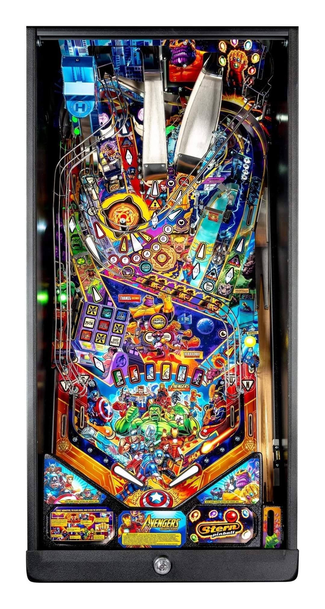 Avengers: Infinity Quest Pro Pinball Machine by Stern Pinball for sale in Australia