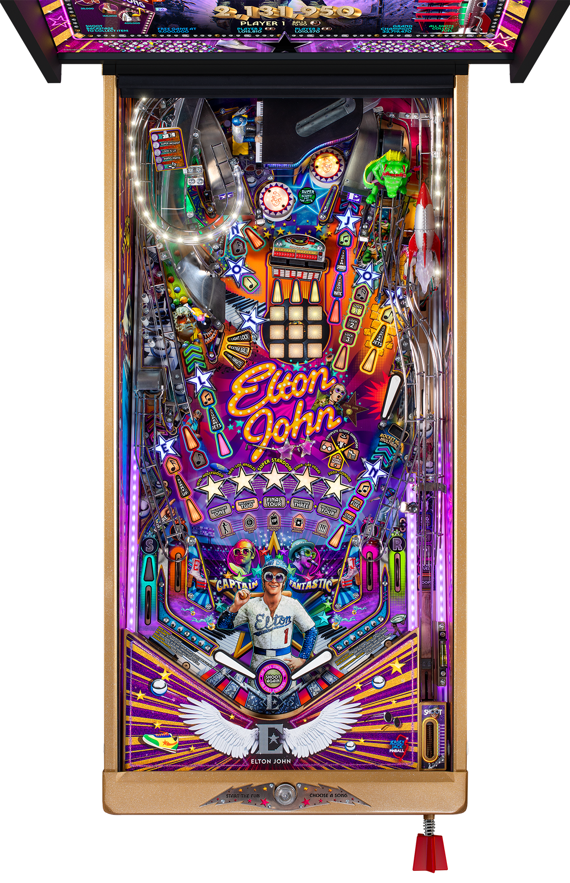 Buy Elton John Collector’s Edition Pinball Machine in Australia by Jersey Jack Pinball