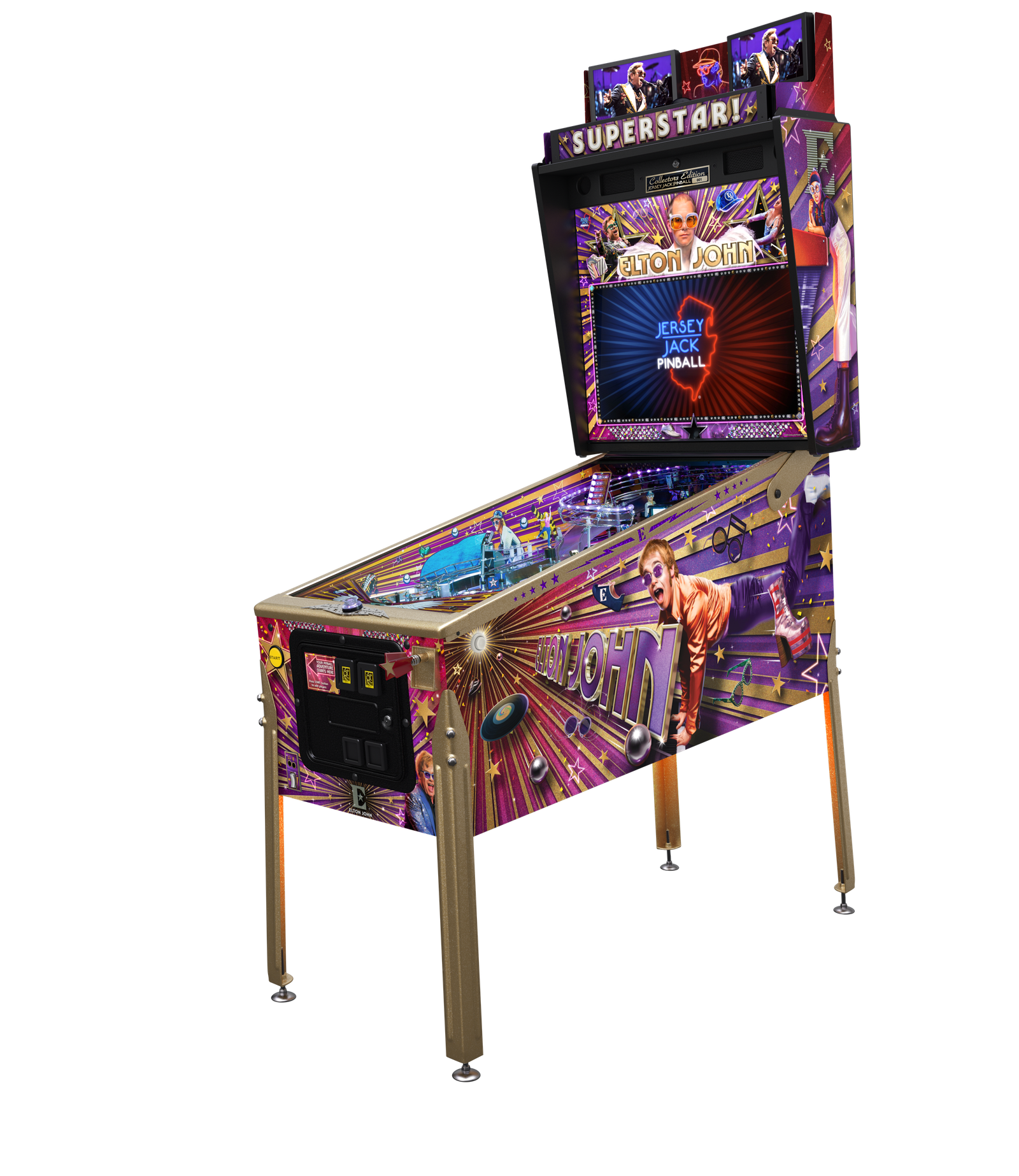 Buy Elton John Collector’s Edition Pinball Machine in Australia by Jersey Jack Pinball