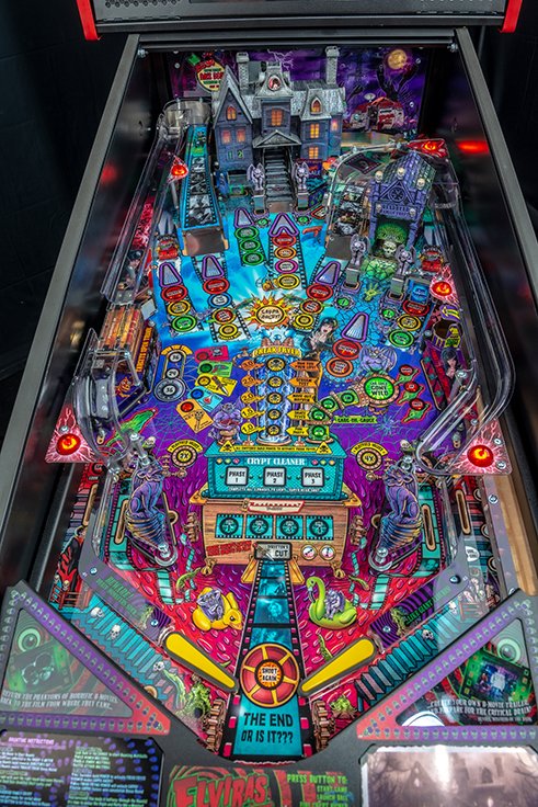 Elvira's House of Horrors Premium Pinball Machine by Stern Pinball for sale in Australia
