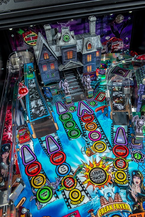 Elvira's House of Horrors Premium Pinball Machine by Stern Pinball for sale in Australia