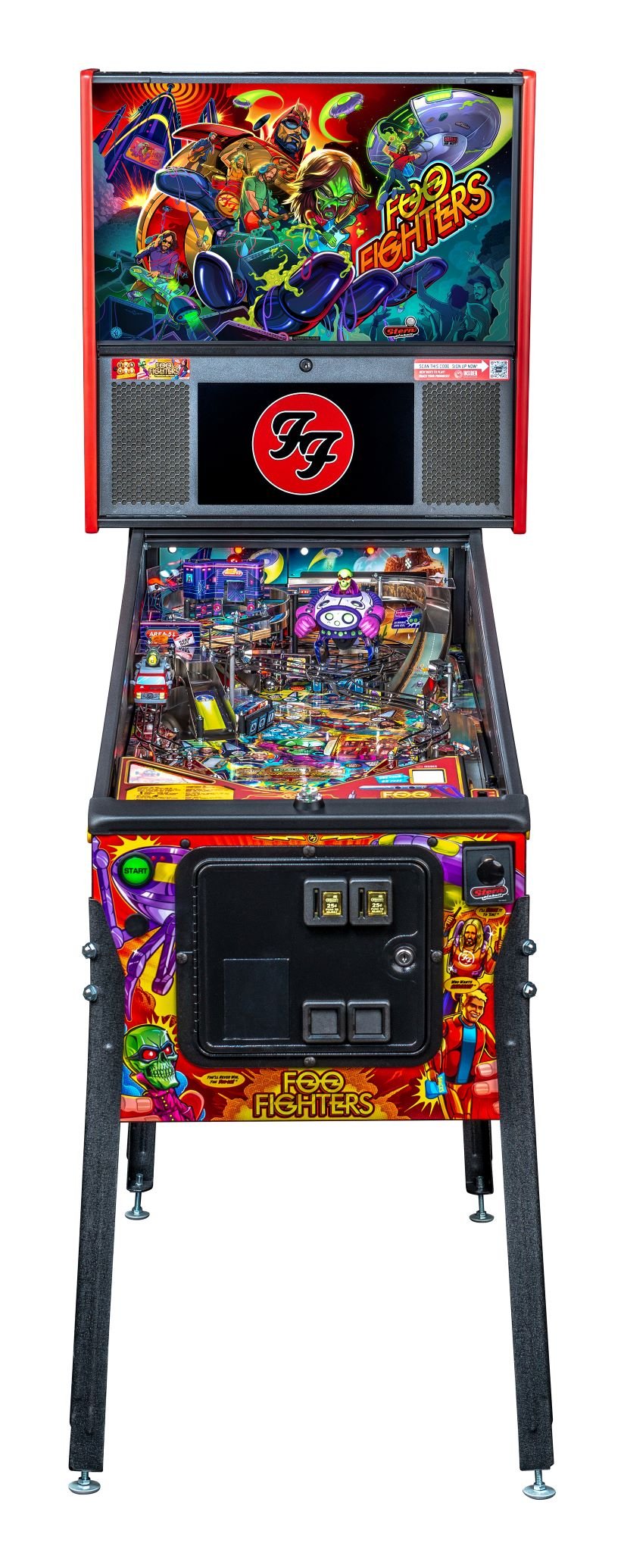 Foo Fighters Premium Pinball Machine by Stern Pinball for sale in Australia