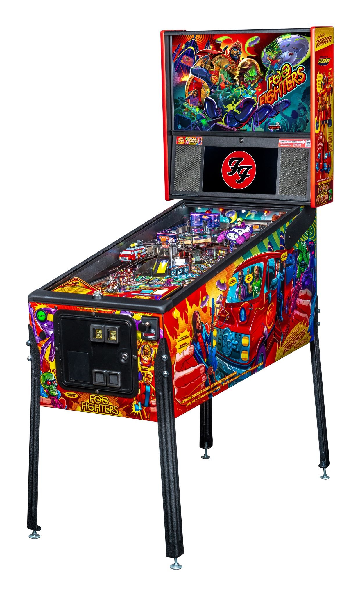 Foo Fighters Premium Pinball Machine by Stern Pinball for sale in Australia