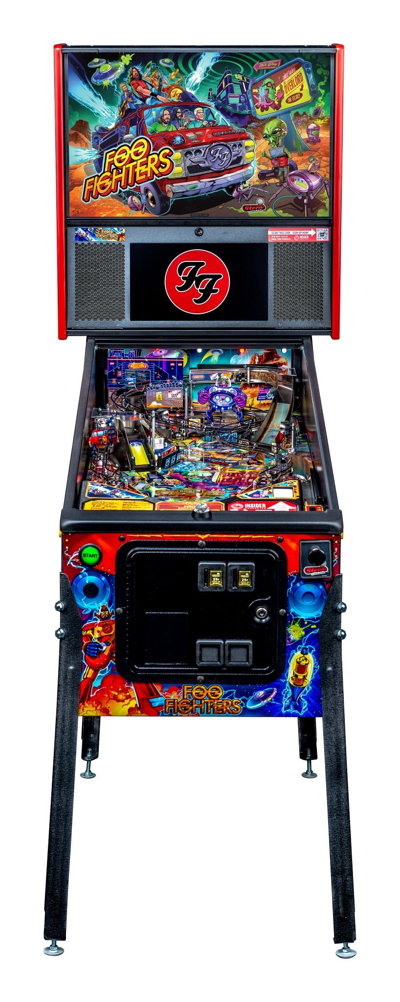 Foo Fighters Pro Pinball Machine by Stern Pinball for sale in Australia