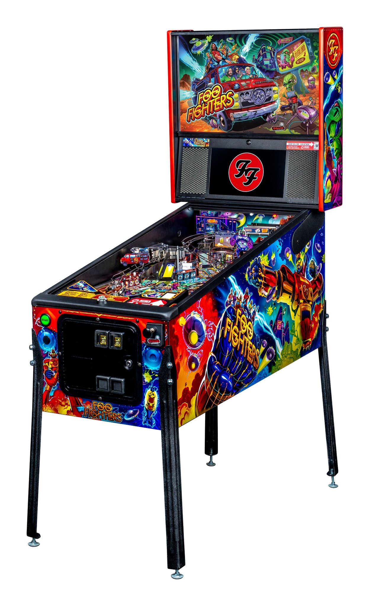 Foo Fighters Pro Pinball Machine by Stern Pinball for sale in Australia