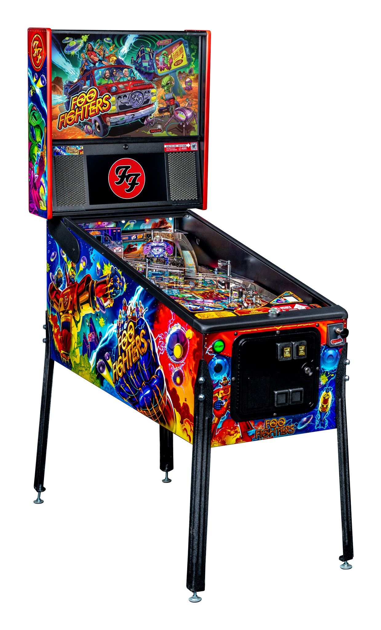 Foo Fighters Pro Pinball Machine by Stern Pinball for sale in Australia