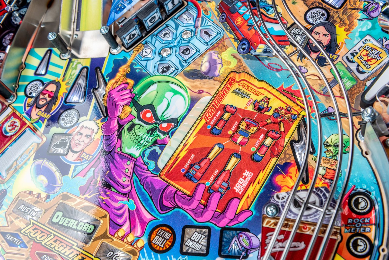 Foo Fighters Pro Pinball Machine by Stern Pinball for sale in Australia