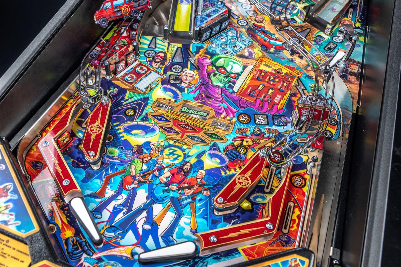Foo Fighters Pro Pinball Machine by Stern Pinball for sale in Australia