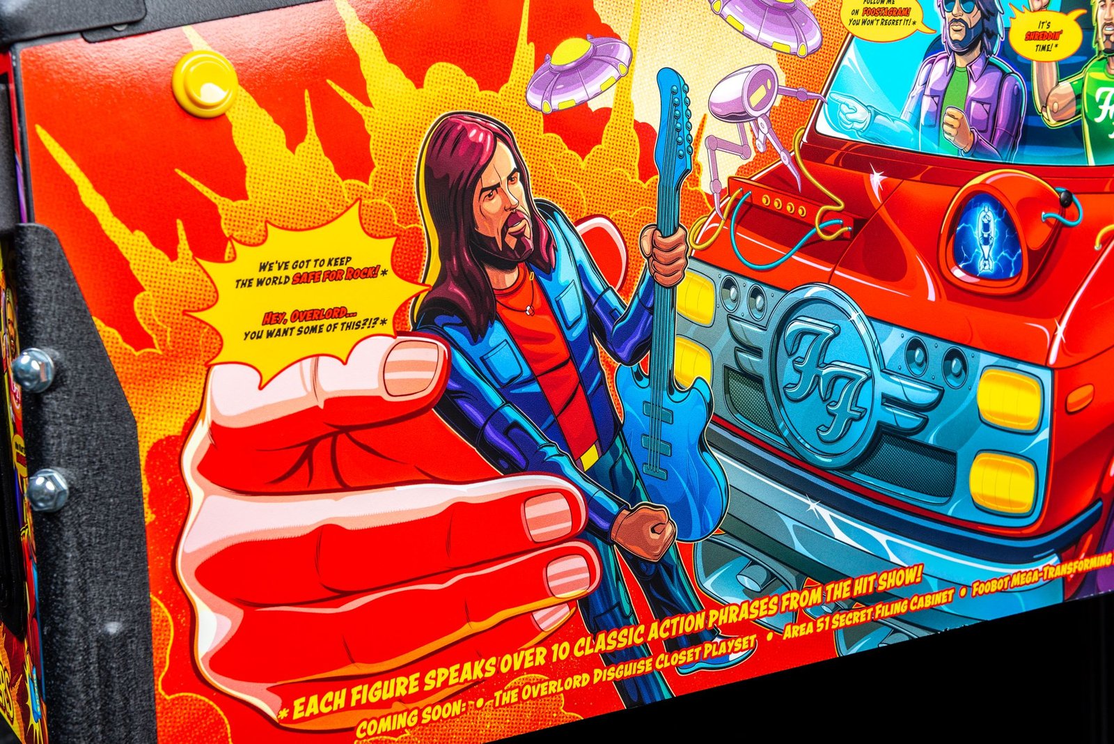 Foo Fighters Premium Pinball Machine by Stern Pinball for sale in Australia