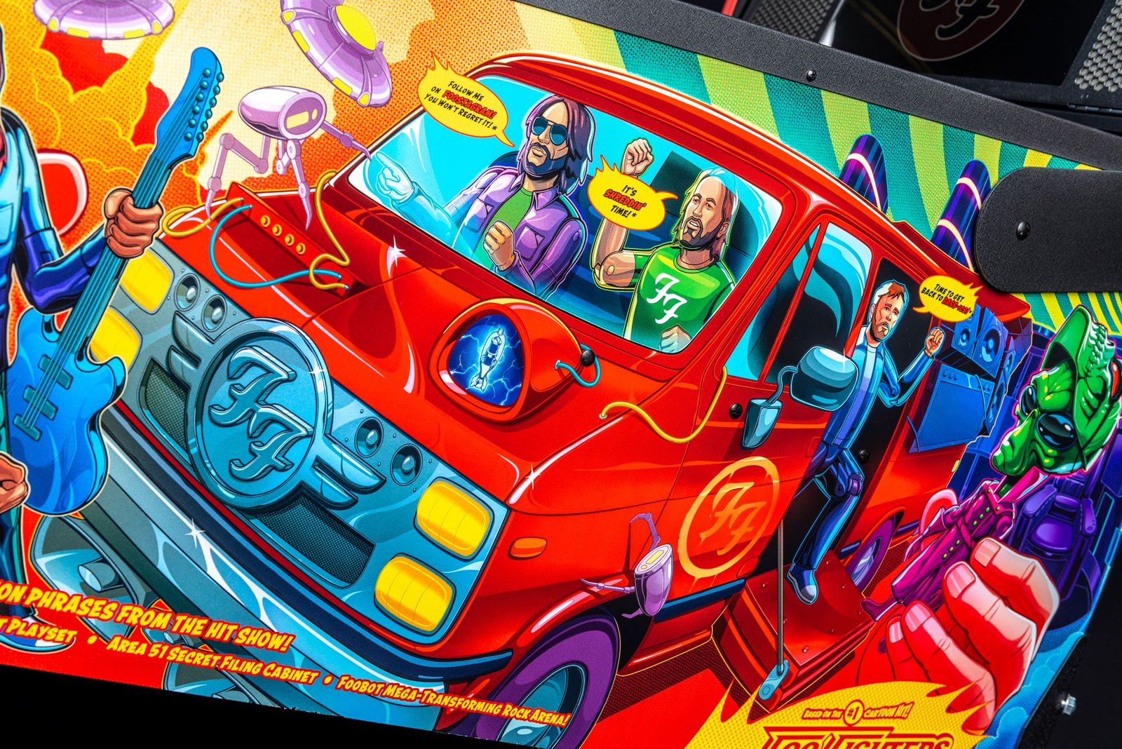 Foo Fighters Premium Pinball Machine by Stern Pinball for sale in Australia