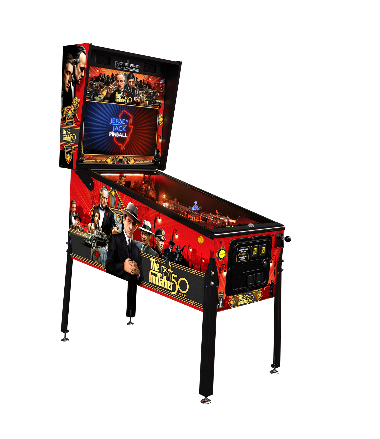 The Godfather Limited Edition Pinball Machine for sale online Australia by Jersey Jack