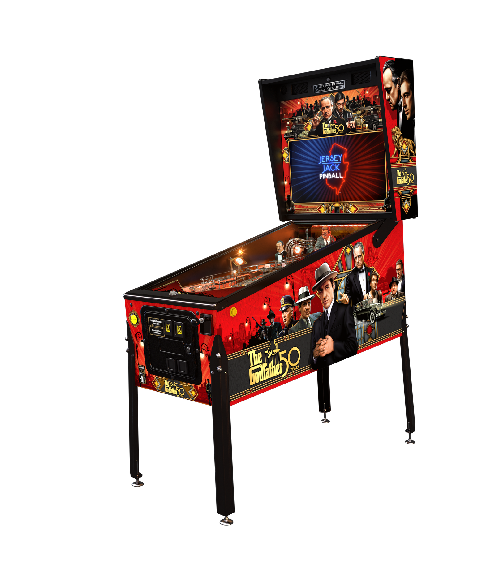 The Godfather Limited Edition Pinball Machine for sale online Australia by Jersey Jack
