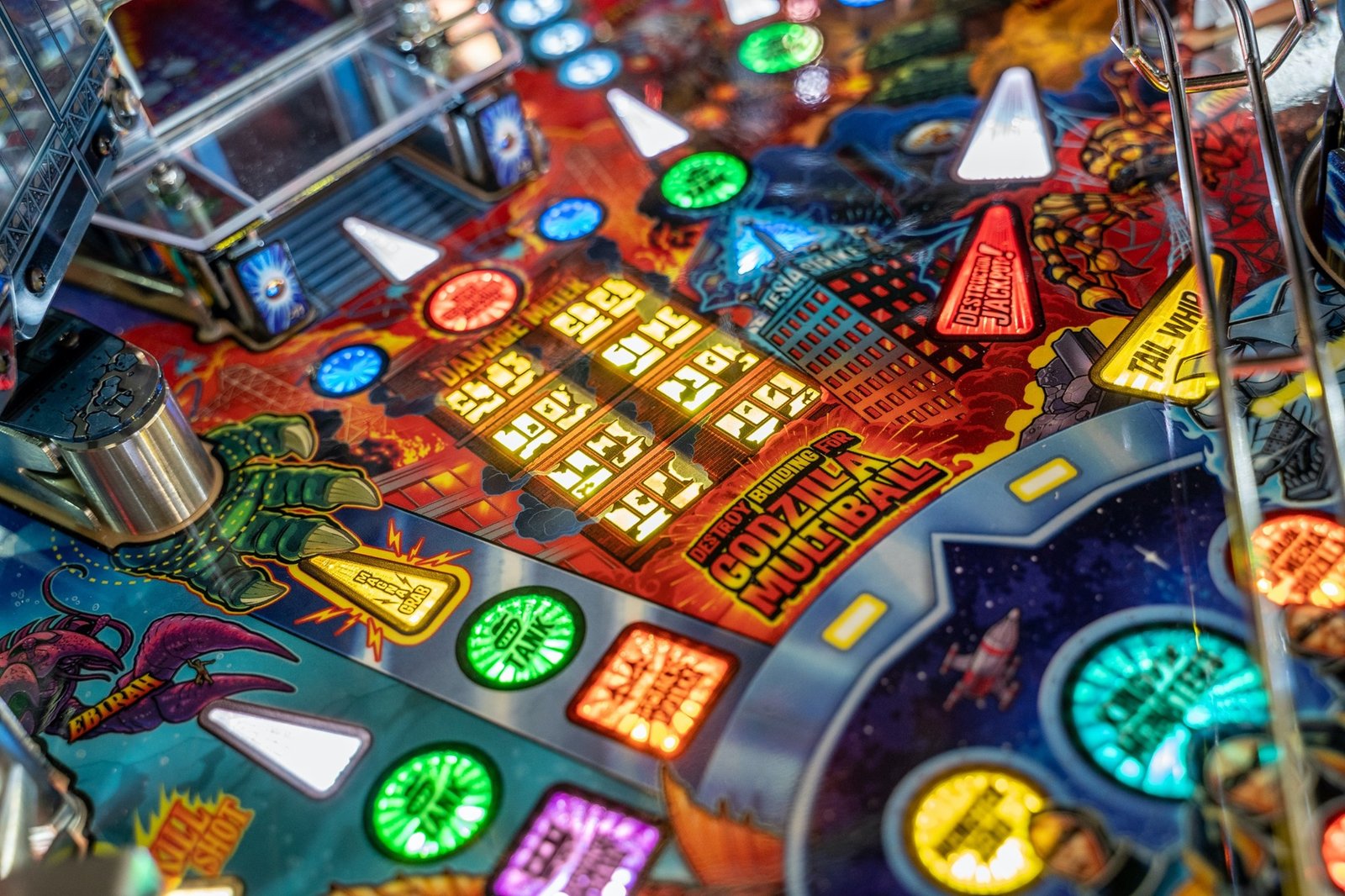 Godzilla Premium Pinball Machine by Stern Pinball for sale in Australia