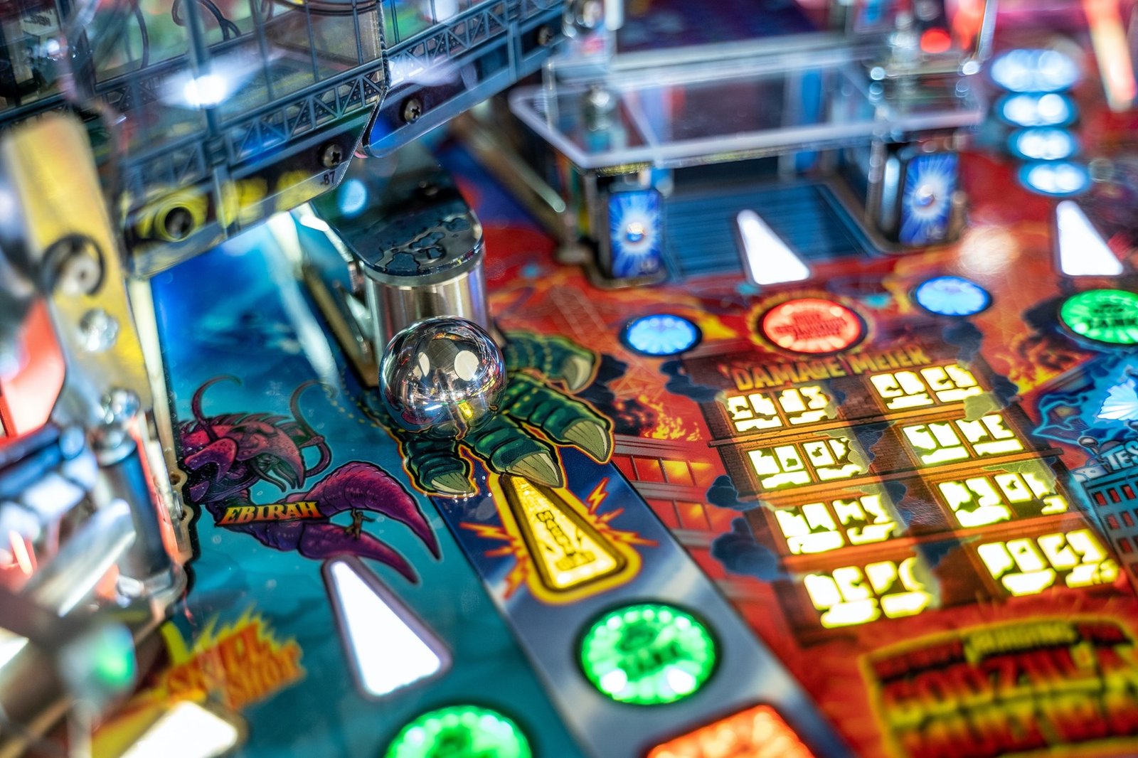 Godzilla Premium Pinball Machine by Stern Pinball for sale in Australia