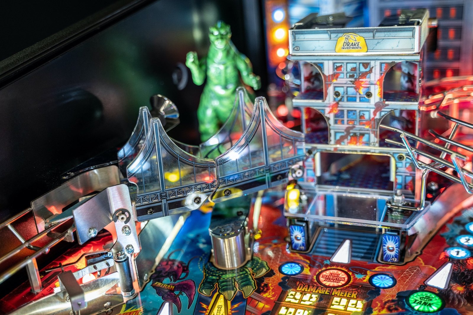 Godzilla Premium Pinball Machine by Stern Pinball for sale in Australia
