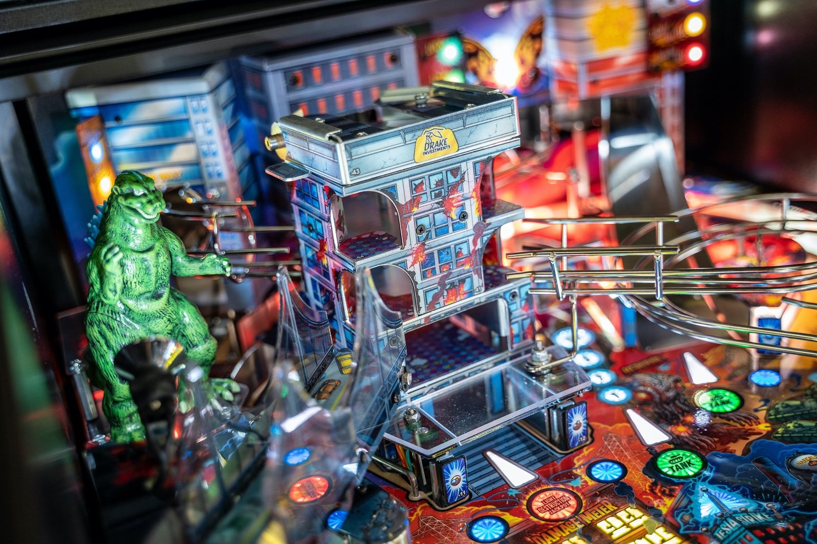 Godzilla Premium Pinball Machine by Stern Pinball for sale in Australia
