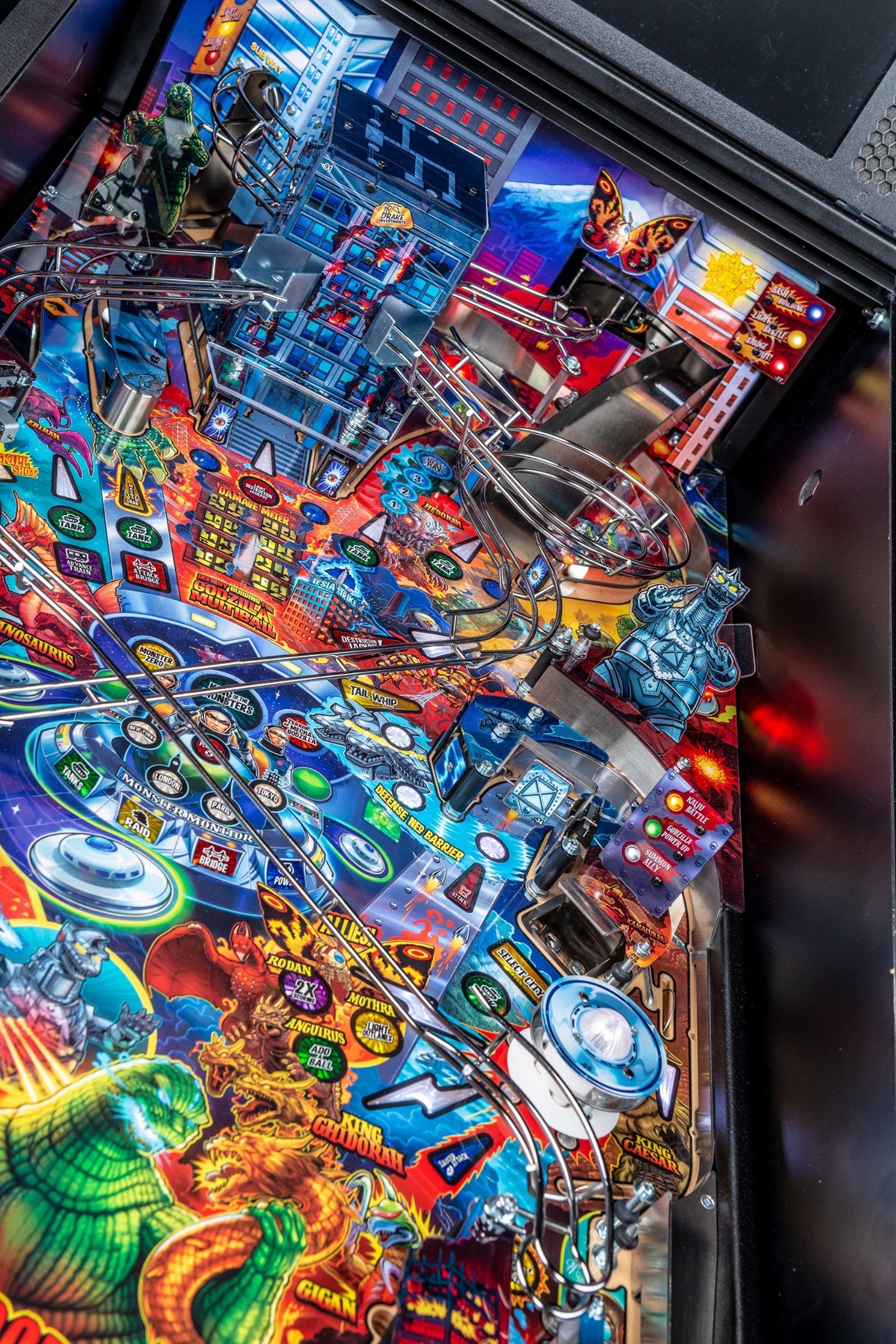 Godzilla Pro Pinball Machine by Stern Pinball for sale in Australia
