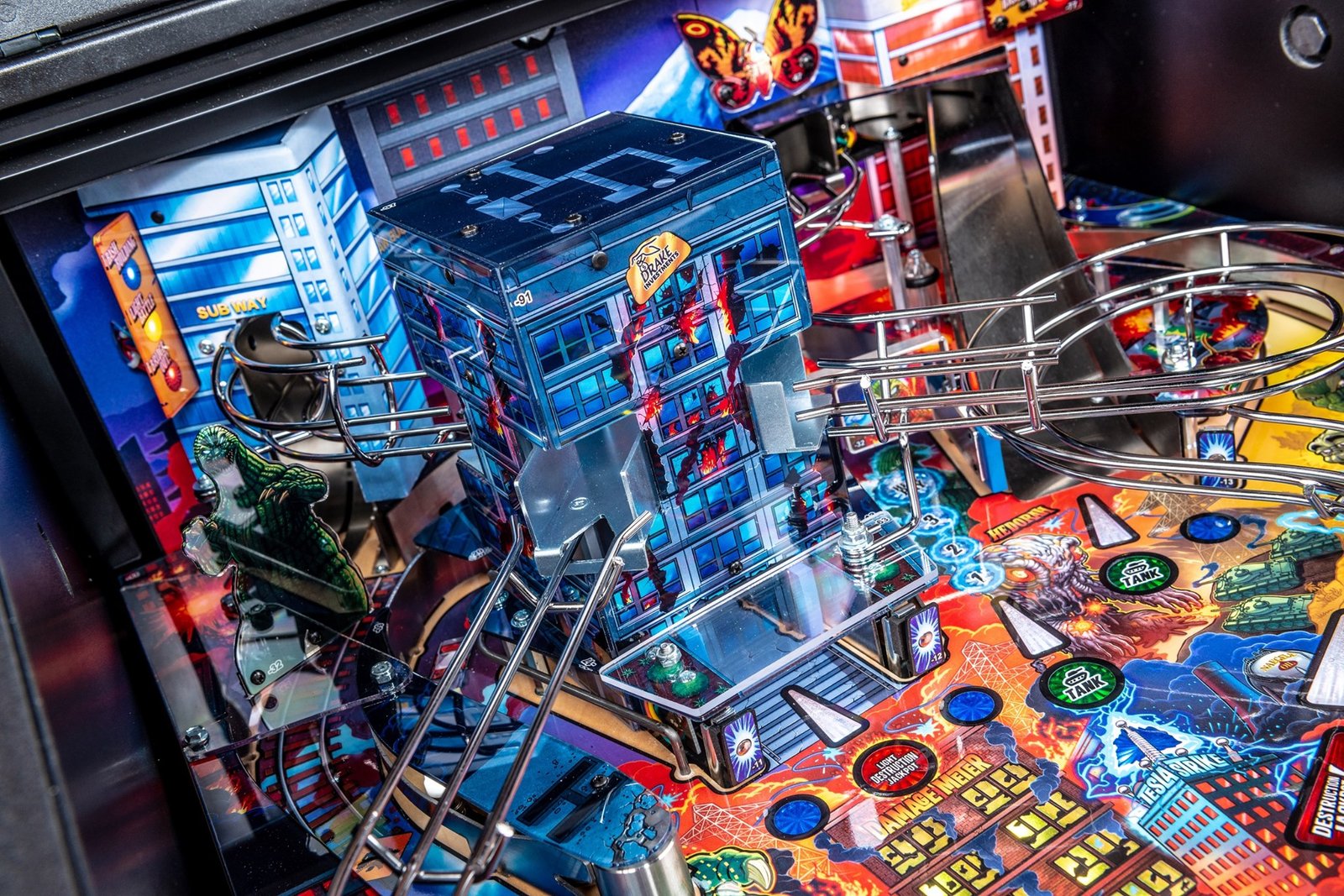 Godzilla Pro Pinball Machine by Stern Pinball for sale in Australia