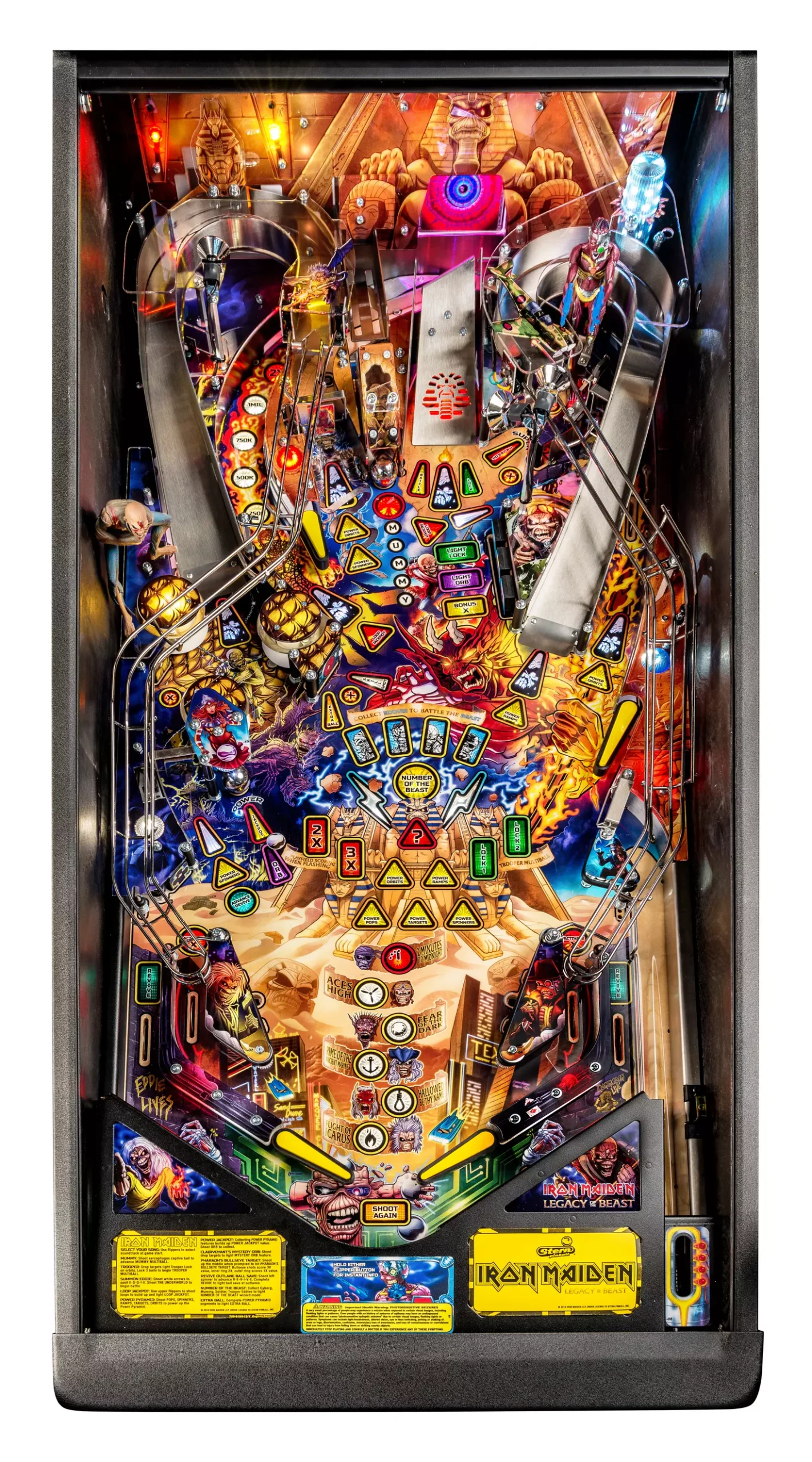 Iron Maiden Premium Pinball Machine by Stern Pinball for sale in Australia