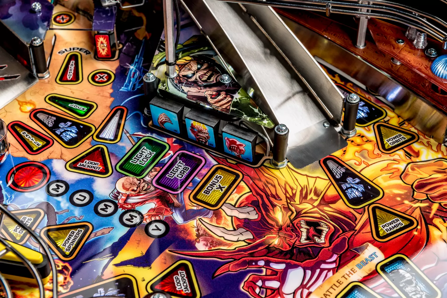 Iron Maiden Pro Pinball Machine by Stern Pinball for sale in Australia