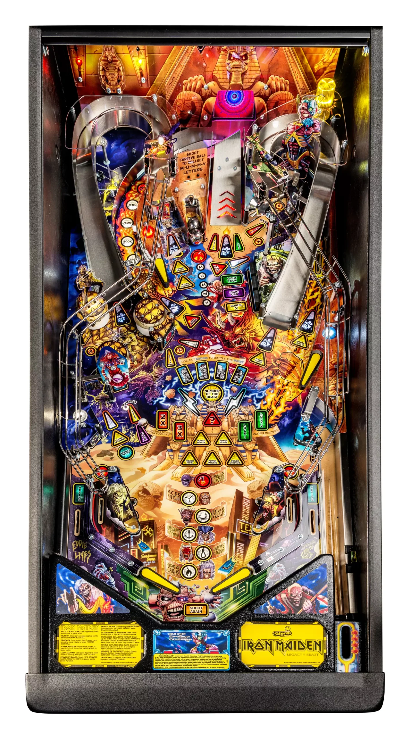 Iron Maiden Pro Pinball Machine by Stern Pinball for sale in Australia