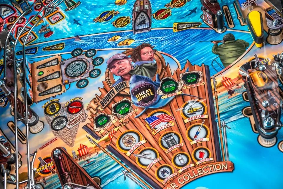 Jaws Pro Pinball Machine by Stern Pinball for sale in Australia