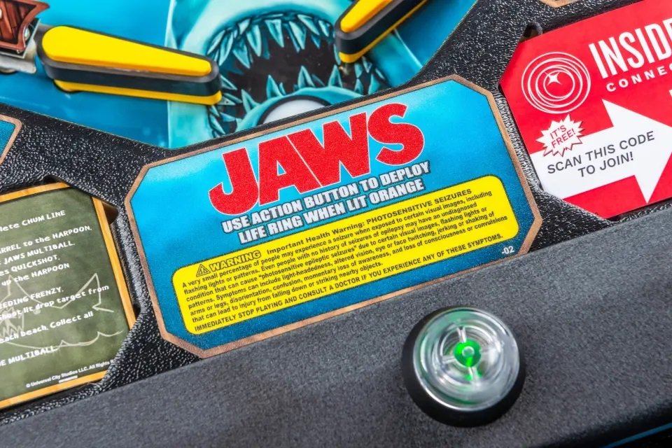 Jaws Pro Pinball Machine by Stern Pinball for sale in Australia