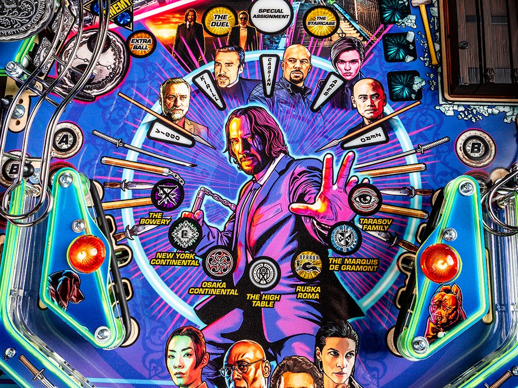 John Wick Limited Edition Pinball Machine by Stern Pinball for sale online Australia